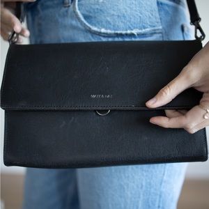 Matt & Nat Crossbody Purse - Black
